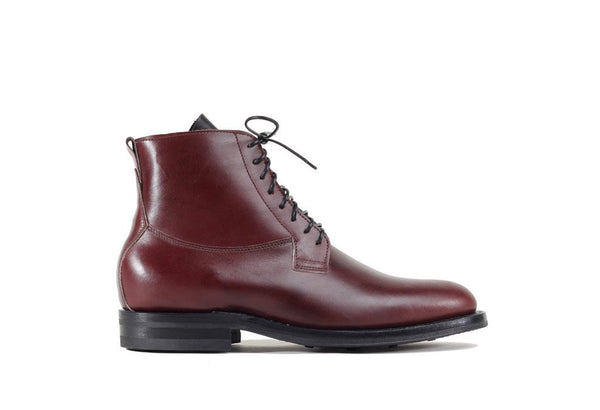 Country Derby Burgundy Box Calf