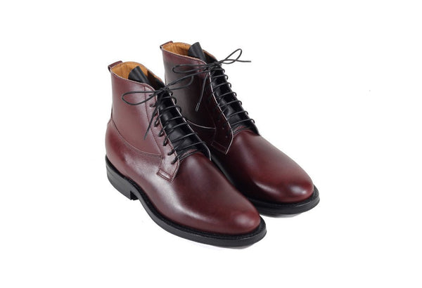 Country Derby Burgundy Box Calf