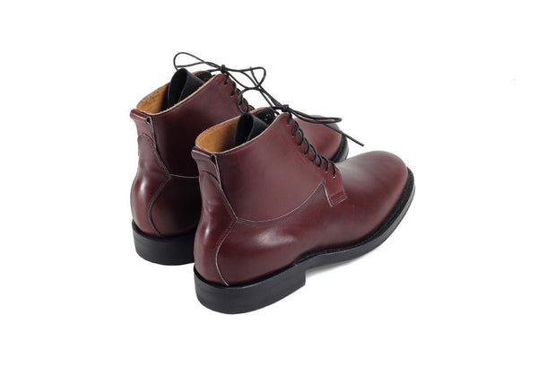 Country Derby Burgundy Box Calf