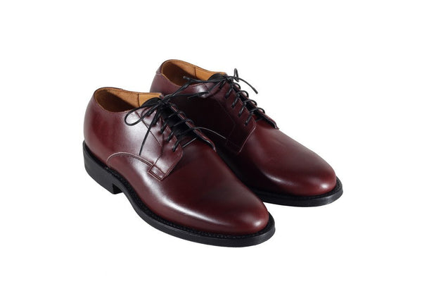 Derby Shoe Burgundy Box Calf