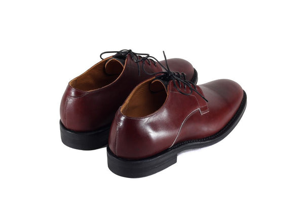 Derby Shoe Burgundy Box Calf