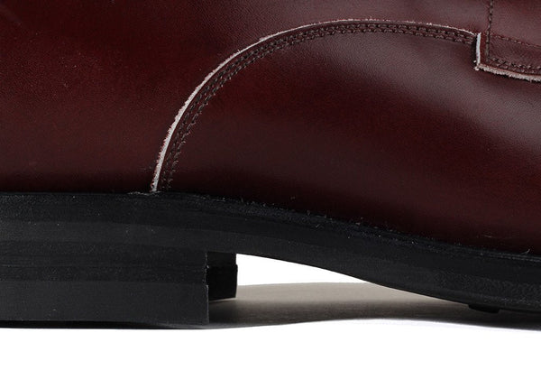 Derby Shoe Burgundy Box Calf