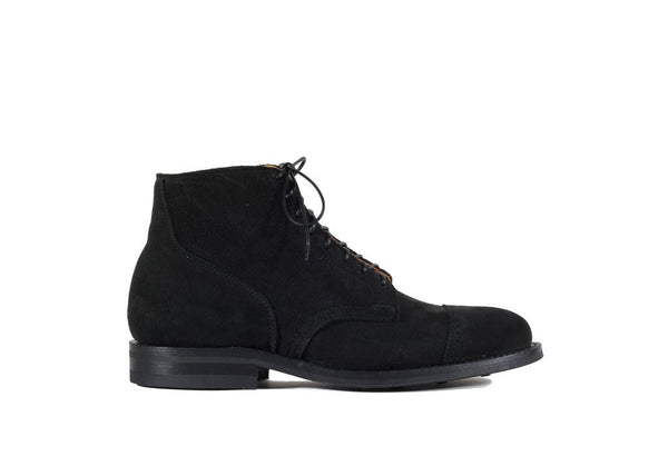 Black Calf Suede