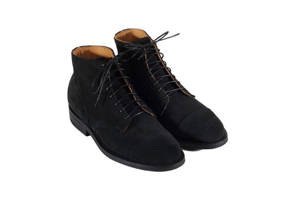 Black Calf Suede