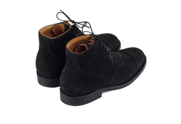 Black Calf Suede