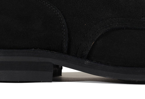 Black Calf Suede