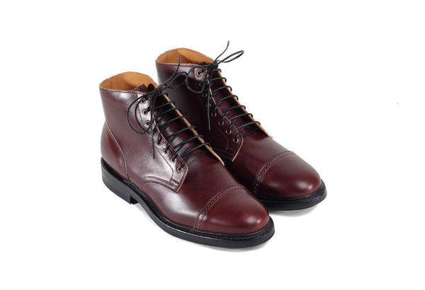 Burgundy Box Calf
