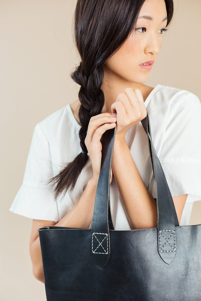 Large Tote — Black