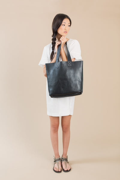 Large Tote — Black